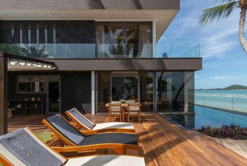 Villa U - 3BR Beachfront Haven, Забронировать Вилла Липа-Ной Самуи