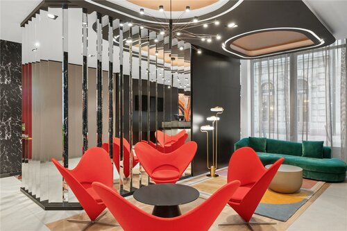 Danubius Hotel Erzsébet City Center, Забронировать Отель Отели Будапешта 3 звезды, рядом с Станция метро Deak Ferenc Square, 3*
