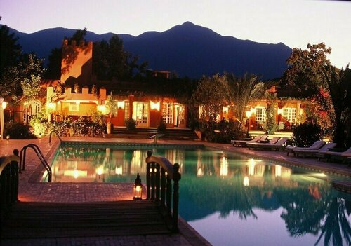 Domaine de la Roseraie Resort, Prenota Resort Hotel a Marrakech-Safi con piscina, Piscina