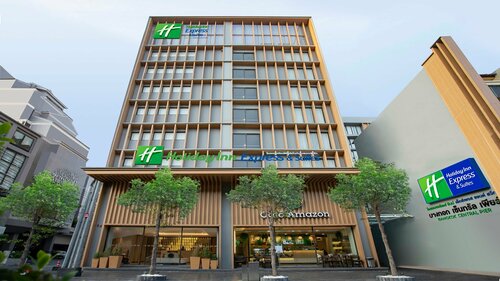 Отель Holiday Inn Express and Suites Bangkok Central Pier, Забронировать Отель Бизнес-отели Бангкока, рядом с Больница «Лердсин», 4* 5*