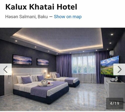 Khatai Suit Hotel, Забронировать Отель Отели Баку с парковкой, рядом с Площадь Свободы, Парковка