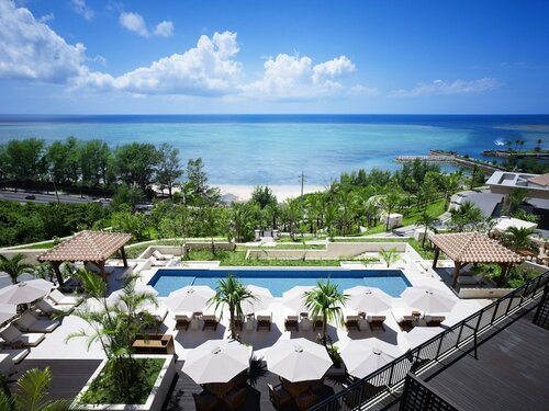 Kafuu Resort Fuchaku Condo Hotel, Buchen Sie Resort Hotels in Okinawa mit Pool, in der Nähe von Sun Marina Beach, Schwimmbad