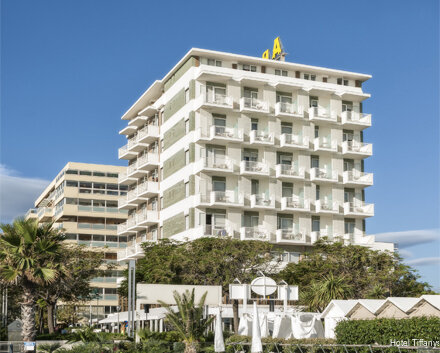 Hotel Tiffany's, Забронировать Отель Отели Риччоне 3 звезды, 3*