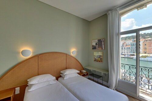 Hôtel Lorque Bleue, Забронировать Отель Сет Étang de Thau, рядом с Центр современного искусства региона Окситания