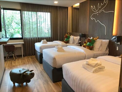 Moose Hotel Chiang Mai, Забронировать Отель Отели провинции Чианг Мая с парковкой, Парковка