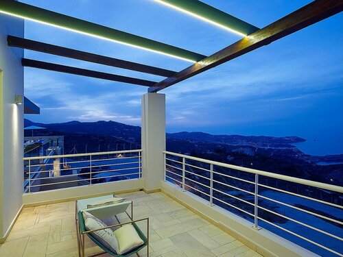 Luxurious Seaview Blue Key Villa with Infinity Heated Pool, Забронировать Вилла Агия-Пелагия Центральный Крит