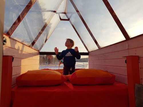 Lake Inari Mobile Cabins, Buchen Sie Hotel Inari Lappland