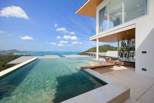 Villa Evelyn 4BR-Ocean Views, Забронировать Вилла Отели Чавенг-Ной-Бич 4 звезды, рядом с пляж Чавенг Ной, 4*