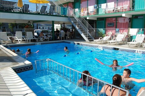 Grecian Garden Motel, Забронировать Мотель Норт-Вайлдвуд The Wildwoods