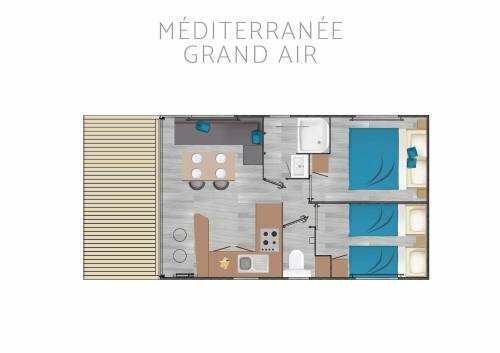 Camping Le Panoramic, Book Campingplads Hoteller i Côtes-d'Armor med pool, Swimmingpool