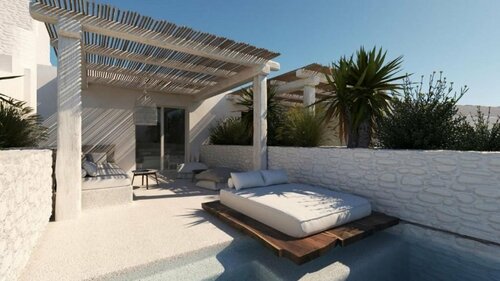 Mykonos Earth Suites, Забронировать Отель Миконос остров Миконос, рядом с Ветряные мельницы Миконоса
