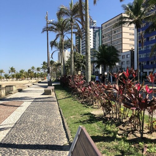 Flat Boqueirao Praia Grande, Забронировать Апарт-отель Отели Сан-Паулу с парковкой, Парковка