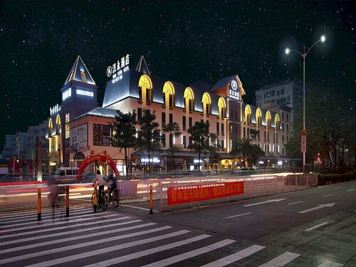 Hanyong Hotel - Qiaotou, Забронировать Отель Баоань 