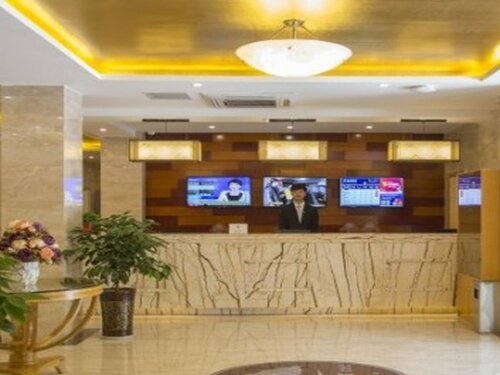 GreenTree Inn Shandong Zaozhuang Tengzhou East Xueyuan Road Guiheyuan Business Hotel, Забронировать Отель Тенгчжоу Шаньдун
