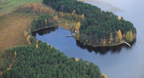 Kuha guba, Book Pension Hoteller i Karelia med parkering, Parkering