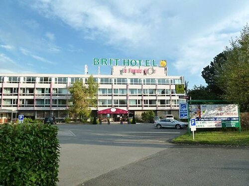 BRIT HOTEL - RESTAURANT Saint-Brieuc Langueux, Забронировать Отель Лангё Saint-Brieuc Bay