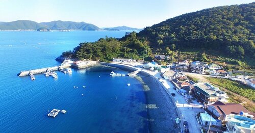 Tongyeong Look at the Sea Pension, Забронировать Отель Sanyang-eup Тхонъён