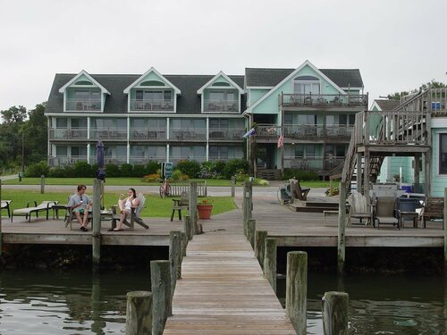 The Silver Lake Hotel at Ocracoke, Забронировать Отель Окракоук Pamlico Sound