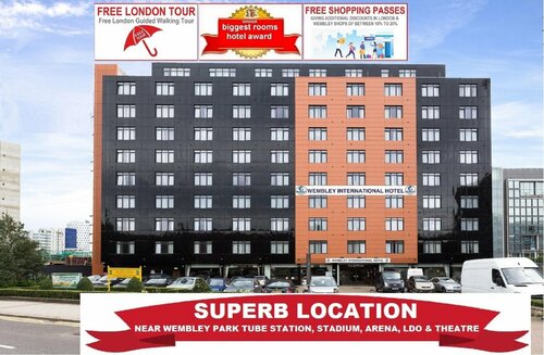 Wembley International Hotel, Забронировать Отель Лондон Большой Лондон, рядом с Дисконтный магазин London Designer Outlet