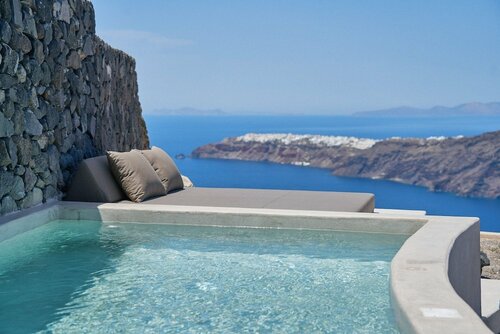 Divine Cave Experience, Забронировать Отель Отели Санторини с бассейном, Бассейн