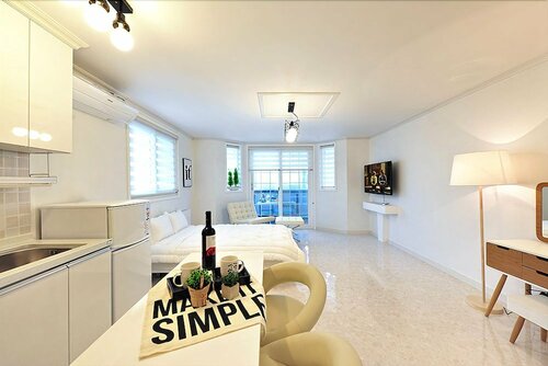 Gyeongju Sea Road Pension [outdoor spa & pool], Забронировать Курортный отель СПА-отели провинции Кёнсан-Пукто, SPA-услуги