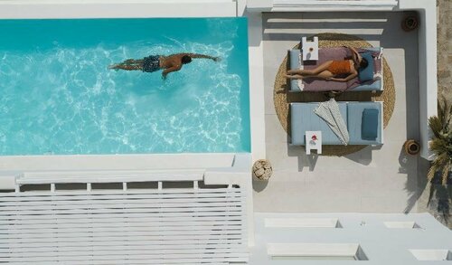 Epic Blue Mykonos, Забронировать Отель Хулакия остров Миконос