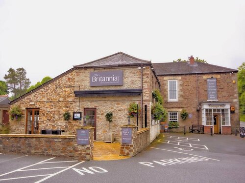 Britannia Inn, Buchen Sie Hotel Cornwall England