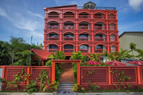 Bou Savy Guesthouse, Забронировать Отель «постель и завтрак» Отели Сиемреап с парковкой, Парковка