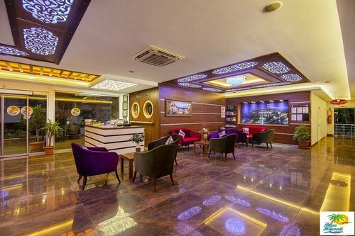 Kleopatra Blue Hawaii Hotel, Забронировать Отель Недорогие отели Побережья Алании, недорогие