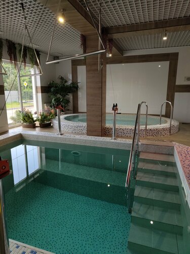 Gostinichny Kompleks Ozdorovitelnogo Turizma Amber-Sakrum Health Resort, Buchen Sie Kurhotel Hotels in Polessky District mit Frühstück, Frühstück