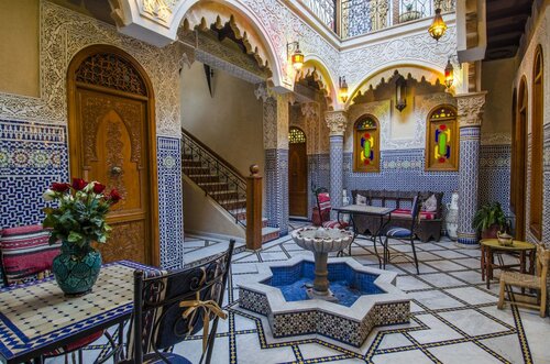 Riad Sidi Fatah, Забронировать Отель Рабат Медина Рабат