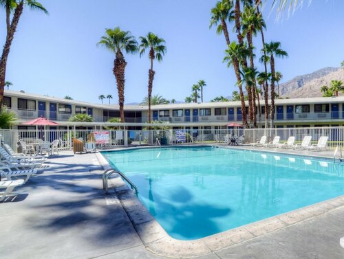 Motel 6-Palm Springs, CA - East - Palm Canyon, Забронировать Мотель Мотели Палм-Спрингса, рядом с Camelot Park Family Center, Мотель