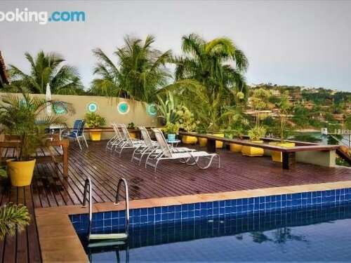 Búzios Prime: Vista Mar, 50m da Praia da Ferradura, 8 suites, Забронировать Отель Отели штата Рио-де-Жанейро с парковкой, Парковка