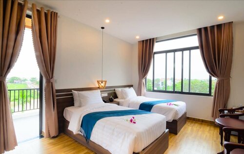 HA Gateway Inn Hoian Priavate Pool Villa, Забронировать Вилла Отели Thanh Ha с завтраком, Завтраки