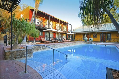 Auob Country Lodge, Boek Vakantiehuis Hotels in Gochas met parkeren, Parkeren