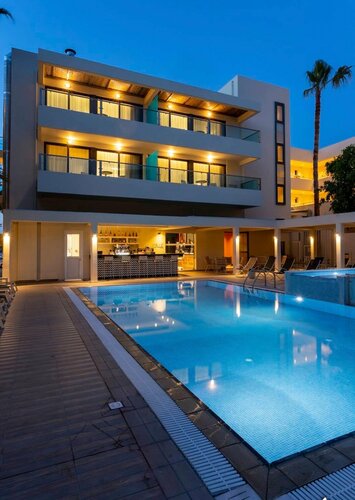 Kos City Sunstone Hotel, Забронировать Отель остров Кос периферия Южные Эгейские острова, рядом с Порт острова Кос