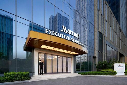 The International Trade City, Yiwu - Marriott Executive Apartments, Rezerwuj Apartament Hotele w Yiwu z Basenem, Basen