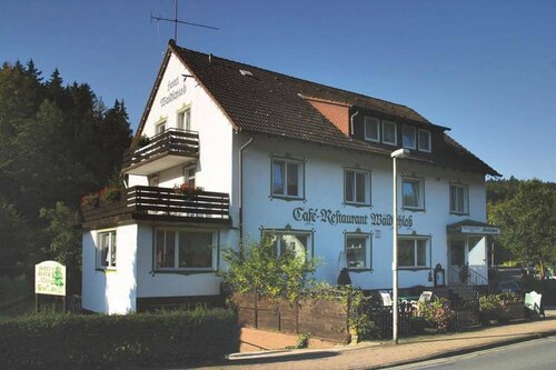 Pension Waldschloß, Забронировать Отель Отели Weser Uplands с завтраком, Завтраки
