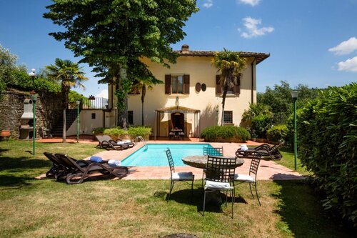 Casa Vacanze Villa il Castellaccio, Book Villa Hoteller i Chianti med pool, Swimmingpool