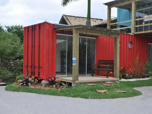 Pousada Container Eco Guarda, Забронировать Отель Отели Санта-Катариной с парковкой, Парковка