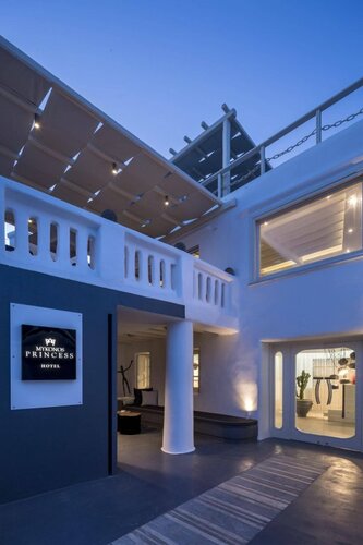 Mykonos Princess Hotel, Забронировать Отель Агиос Стефанос остров Миконос, рядом с Новый Порт Миконоса