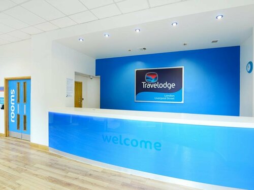 Travel Lodge, Liverpool Street, London, Забронировать Отель Лондон Большой Лондон, рядом с Здание Уоки-Токи