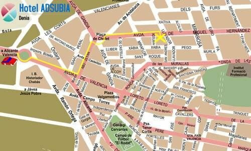 Hotel Adsubia, Забронировать Отель Отели в центре Дения, в центре