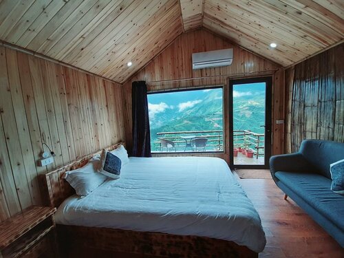 Green Valley Hotel, Забронировать Отель Отели Шапа с парковкой, рядом с Ham Rong Garden - Ham Rong Mountain, Парковка