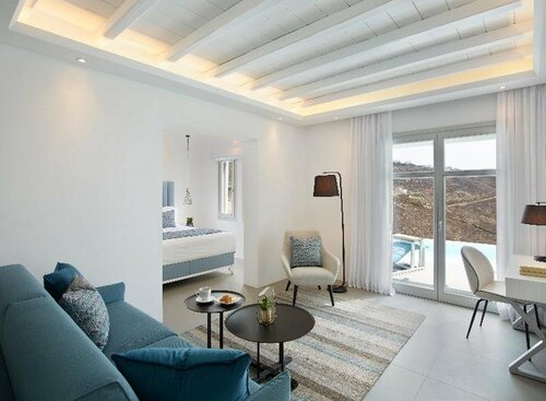 Epic Blue Mykonos, Забронировать Отель Хулакия остров Миконос
