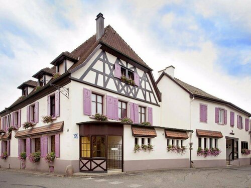 Logis Auberge du Cheval Blanc, Rezerwuj Hostel Westhalten Alsace Wine Route