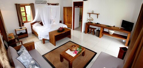 Domaine Les Rochers Apartments, Rezerwuj Apartament Hotele w La Digue z parkingiem, Parking