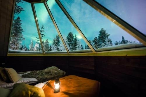 Aurora Village Ivalo, Забронировать Отель Отели Горнолыжного курорта Саариселькя с бассейном, Бассейн