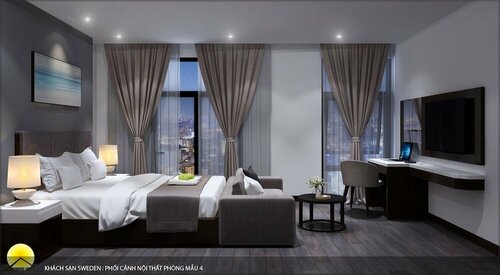 SWEDEN HOTEL and APARTMENT, Забронировать Отель Отели Дананга муниципалитета с парковкой, рядом с My An Beach, Парковка