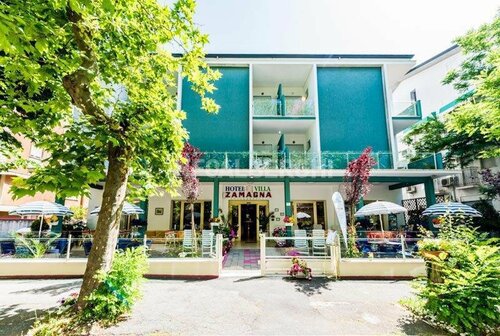 Hotel Zamagna, Забронировать Отель Отели Чезенатико по системе «всё включено», Всё включено